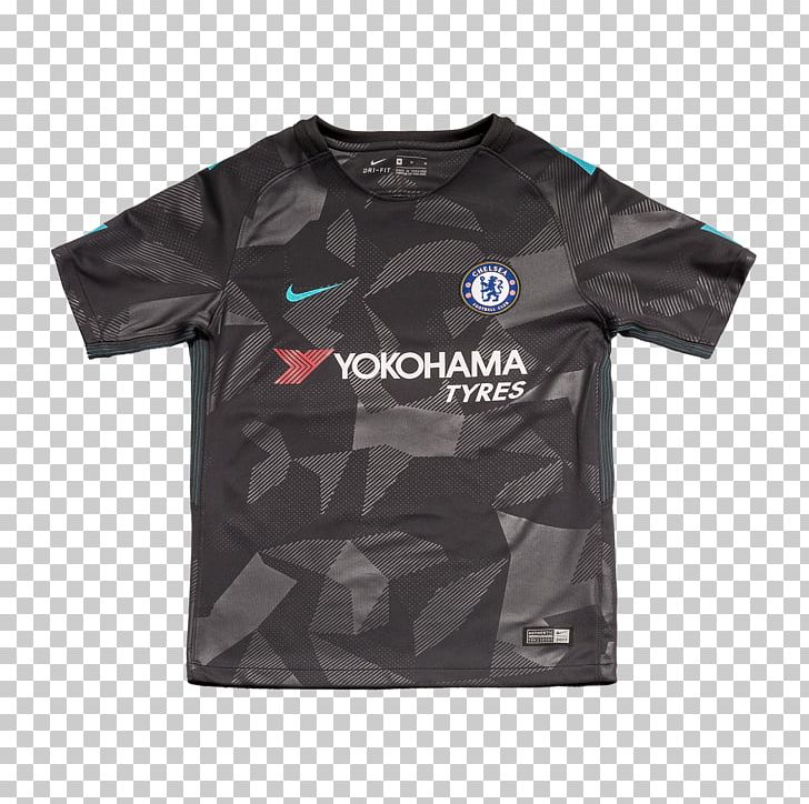 Chelsea F.C. T-shirt Premier League UEFA Champions League PNG, Clipart, Active Shirt, Black, Brand, Chelsea F.c., Chelsea Fc Free PNG Download