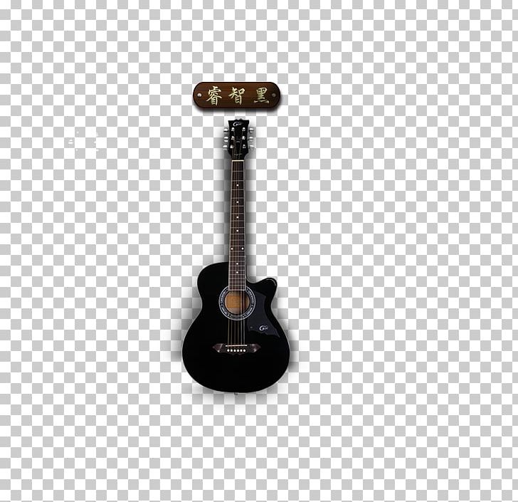 Acoustic Guitar Musical Instrument PNG, Clipart, Acousticelectric Guitar, Acoustic Electric Guitar, Background Black, Black, Black Free PNG Download