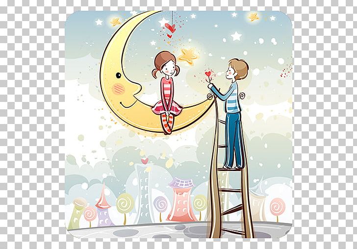 Sweet Couple Drawing Cartoon PNG, Clipart,  Free PNG Download