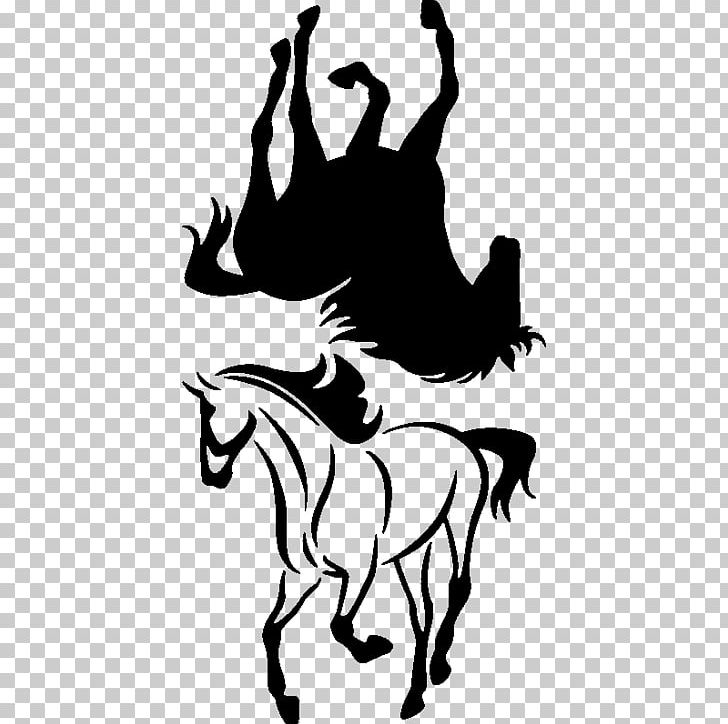 Black And White Wall Decal Sticker PNG, Clipart, Black, Black And White, Bridle, Cowboy, Fictional Character Free PNG Download