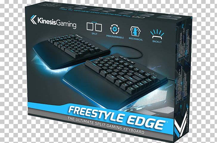 Computer Keyboard Freestyle Edge Split Gaming Keyboard Kinesis Gaming Keypad Video Game PNG, Clipart, Cherry, Computer, Computer , Computer Hardware, Computer Keyboard Free PNG Download
