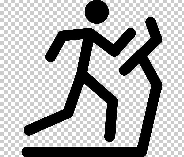 Treadmill Running Exercise Stick Figure PNG, Clipart, Area, Black And White, Brand, Computer Icons, Encapsulated Postscript Free PNG Download