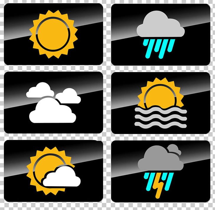 Weather Forecasting Symbol Icon PNG, Clipart, Adobe Icons Vector, Background Black, Black, Black Background, Black Hair Free PNG Download