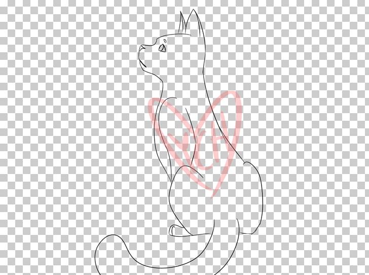 Whiskers Kitten Cat Line Art Sketch PNG, Clipart, Animals, Arm, Art, Black And White, Canidae Free PNG Download