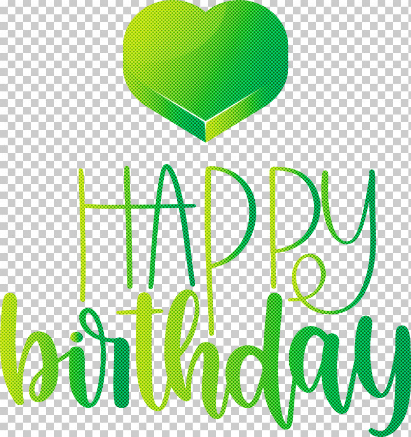Happy Birthday PNG, Clipart, Geometry, Green, Happy Birthday, Line, Logo Free PNG Download