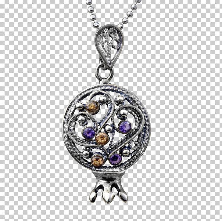 Locket Earring Necklace Charms & Pendants Silver PNG, Clipart, Amethyst, Amulet, Body Jewelry, Charms Pendants, Earring Free PNG Download
