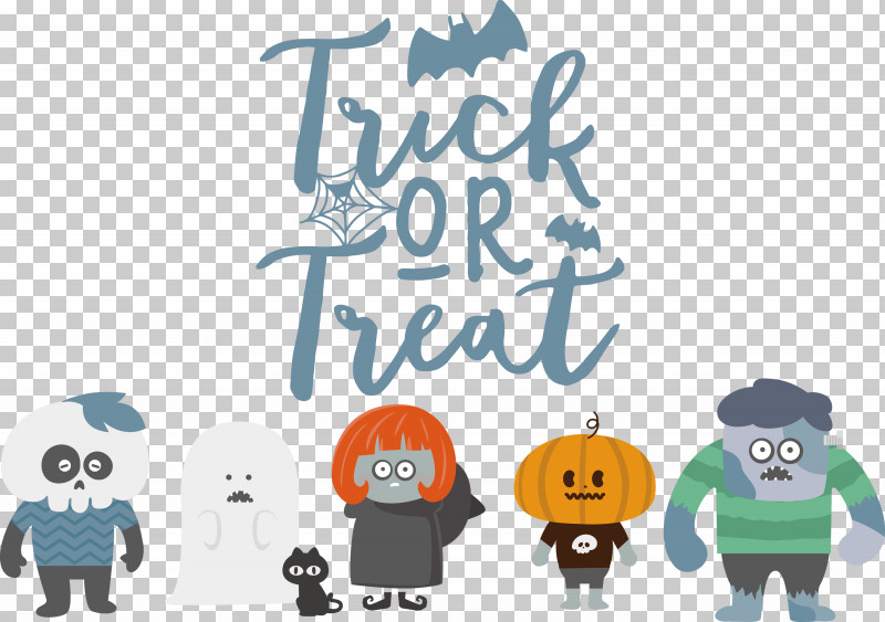 Trick Or Treat Trick-or-treating Halloween PNG, Clipart, Behavior, Cartoon, Halloween, Human, Logo Free PNG Download