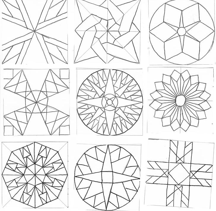 Line Art Drawing Star PNG, Clipart, Angle, Area, Black And White, Circle, Computer Icons Free PNG Download
