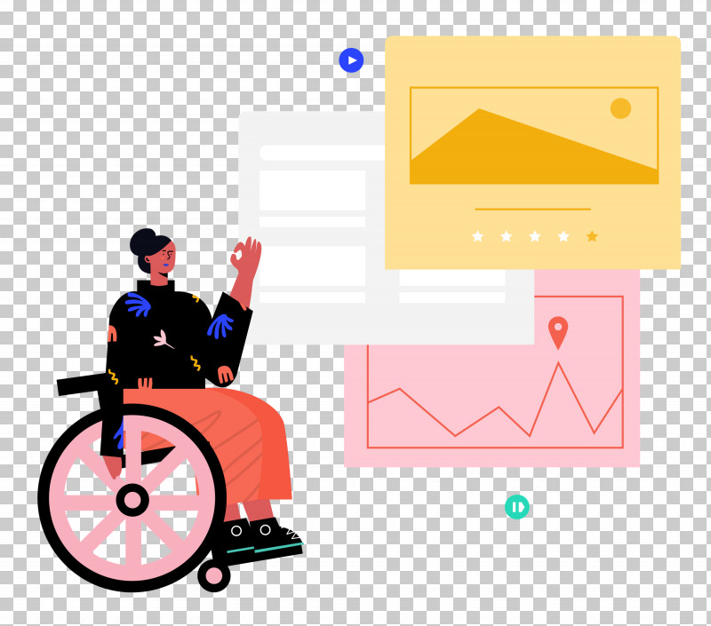 Wheel Chair People PNG, Clipart, Animation, Cartoon, Disability, Drawing, Logo Free PNG Download