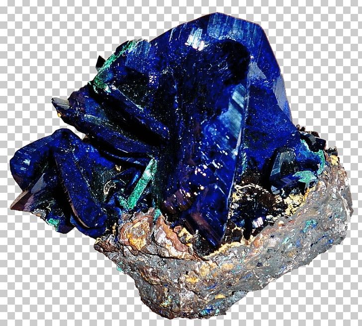 Crystal Mineral Gemstone Azurite Lapidary PNG, Clipart, Azurite, Blue, Cobalt Blue, Copper, Crystal Free PNG Download