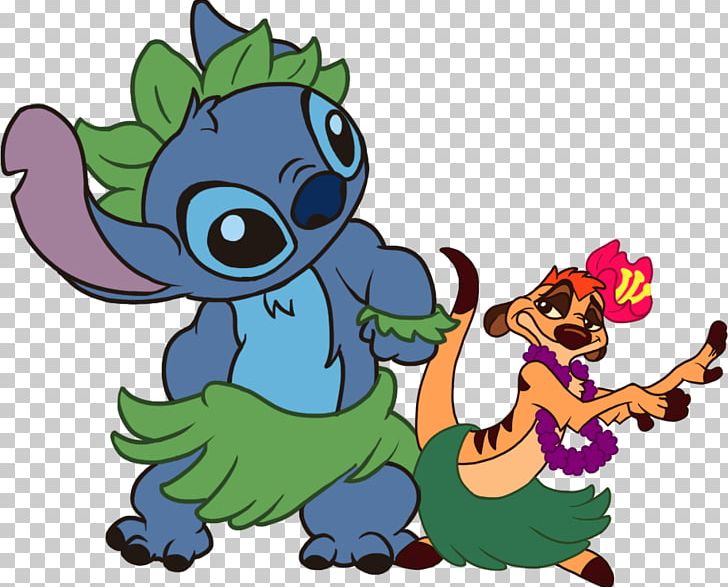 Stitch YouTube Lilo Pelekai Timon And Pumbaa Hula PNG, Clipart, Animated Film, Art, Cartoon, Dance, Fictional Character Free PNG Download