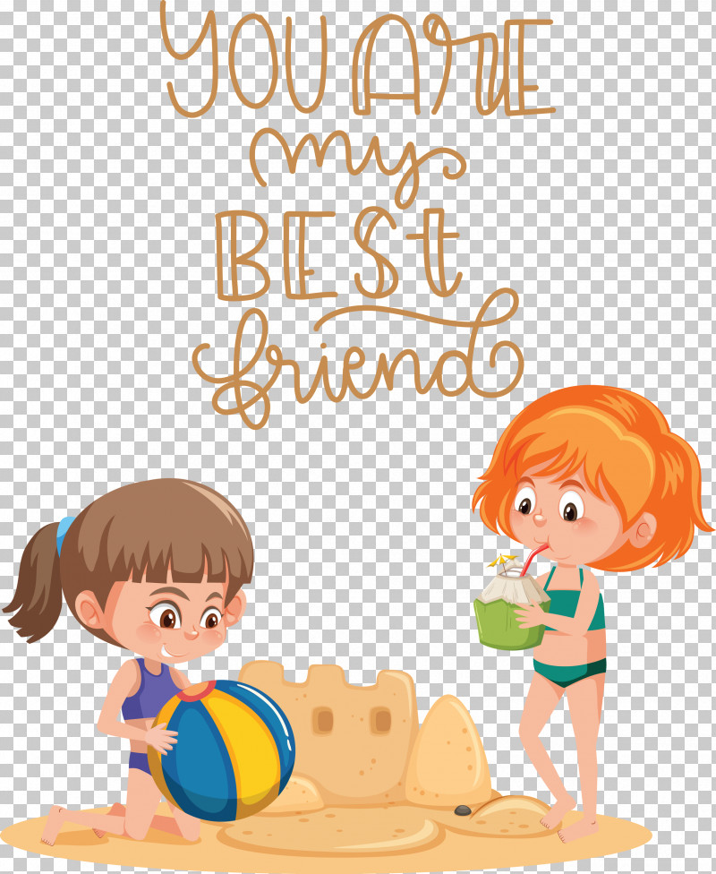 Best Friends You Are My Best Friends PNG, Clipart, Best Friends, Cartoon, Character, Dongman, Drawing Free PNG Download
