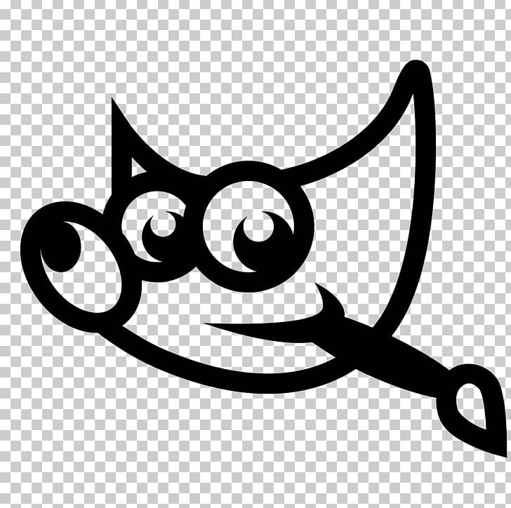 Computer Icons GIMP PNG, Clipart, Black, Black And White, Cat, Circle, Computer Icons Free PNG Download