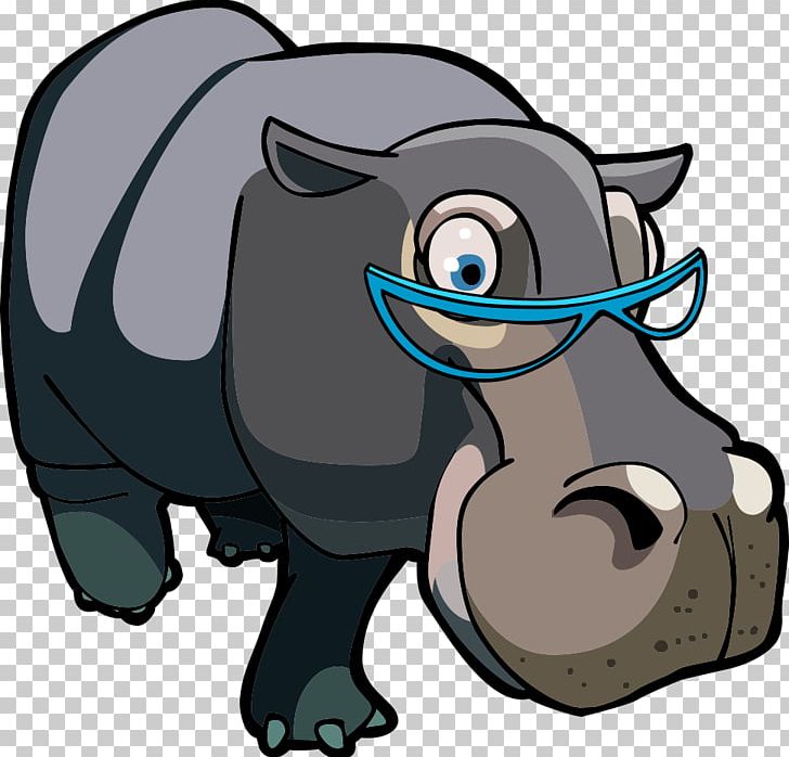 Hippopotamus Cattle Cartoon Illustration PNG, Clipart, Animal, Animal Illustration, Animals, Carnivoran, Cartoon Animals Free PNG Download