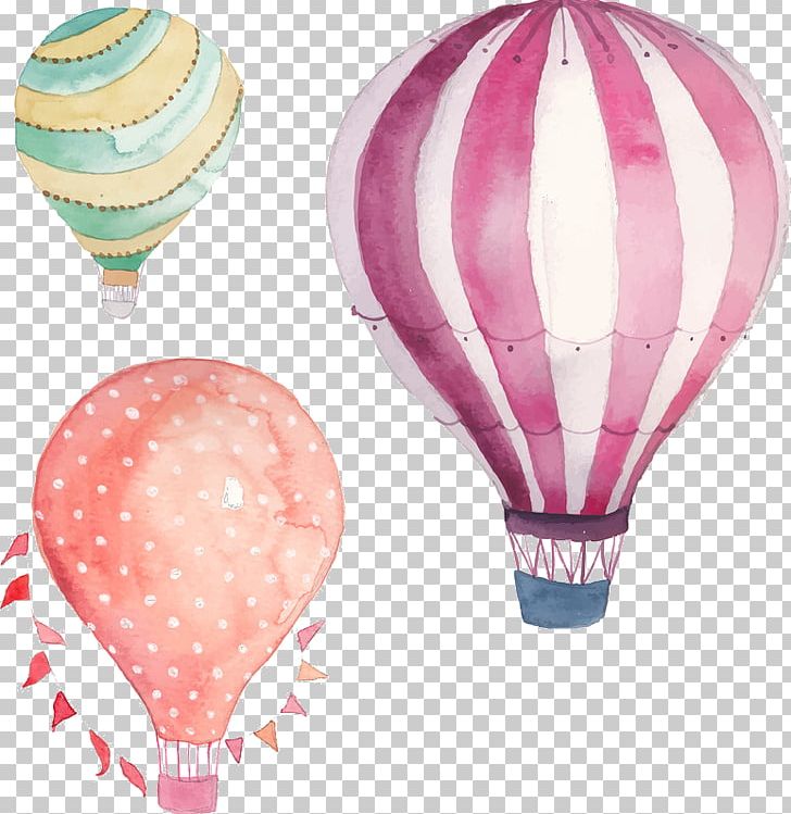 Hot Air Balloon Watercolor Painting PNG, Clipart, Air, Air Balloon, Art, Balloon, Clip Art Free PNG Download