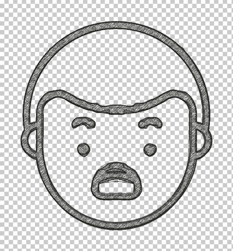 People Icon Fat Boy Shocked Icon Face Icon PNG, Clipart, Black, Black And White, Car, Cartoon, Face Icon Free PNG Download