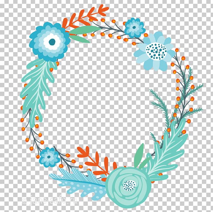 Flower Wreath PNG, Clipart, Artwork, Blue, Branch, Circle, Desktop Wallpaper Free PNG Download
