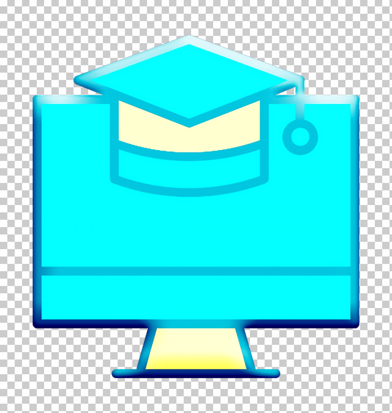 School Icon Screen Icon PNG, Clipart, Blue, Furniture, Line, School Icon, Screen Icon Free PNG Download