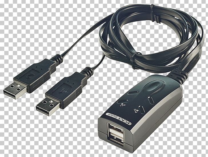Computer Keyboard Computer Mouse KVM Switches USB Computer Port PNG, Clipart, Ac Adapter, Adapter, Cable, Computer, Computer Component Free PNG Download
