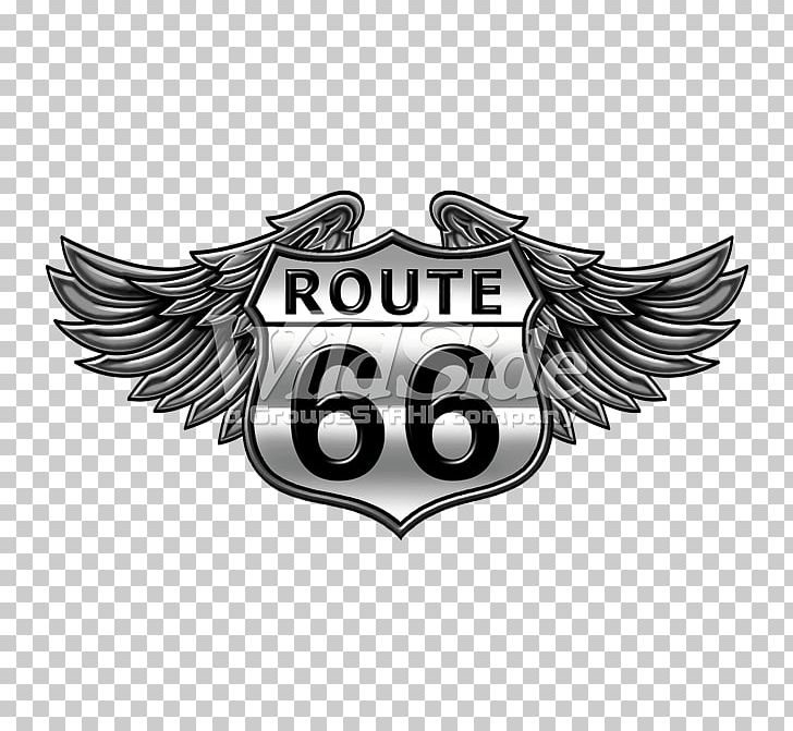 U.S. Route 66 T-shirt Sleeve Tattoo Road PNG, Clipart, Abziehtattoo, Black And White, Brand, Clothing, Emblem Free PNG Download