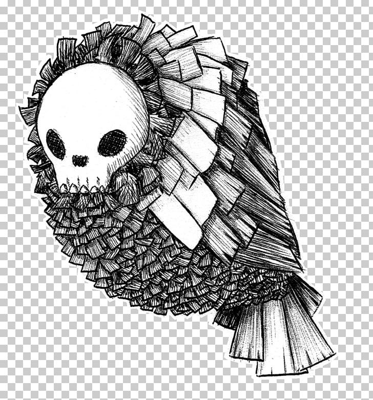 Bird Drawing Skull /m/02csf PNG, Clipart, Art, Bird, Black And White, Bone, Drawing Free PNG Download