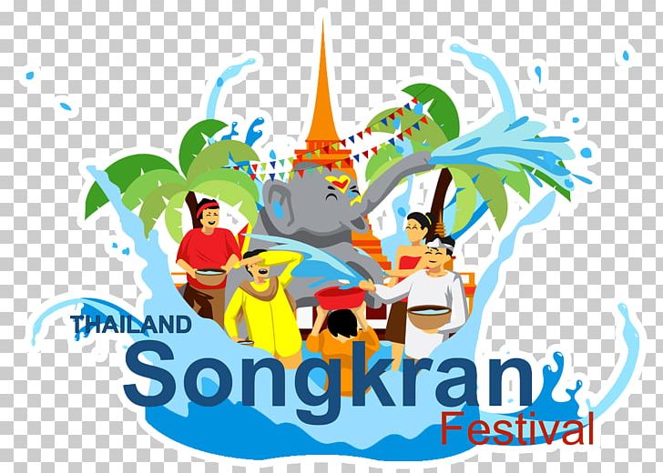 Khaosan Road Songkran Graphics Euclidean Illustration PNG, Clipart, Art, Brand, Cartoon, Computer Icons, Computer Wallpaper Free PNG Download