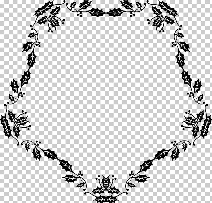 Frames Flower PNG, Clipart, Art, Black, Black And White, Branch, Circle Free PNG Download