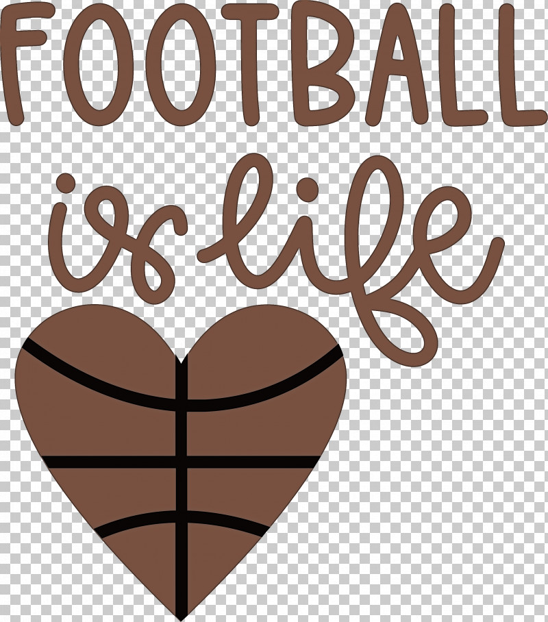 Football Is Life Football PNG, Clipart, Football, Geometry, Heart, Line, Logo Free PNG Download