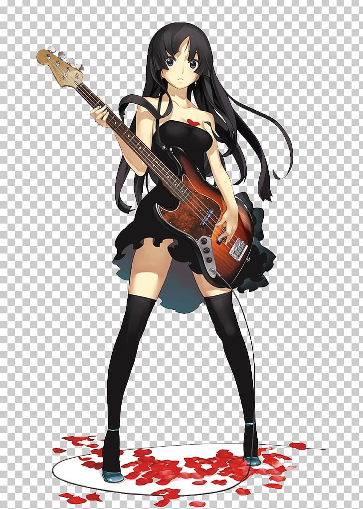 Mio Akiyama Ritsu Tainaka Tsumugi Kotobuki Yui Hirasawa Azusa Nakano PNG, Clipart, Action Figure, Anime, Azusa Nakano, Bass Guitar, Cartoon Free PNG Download