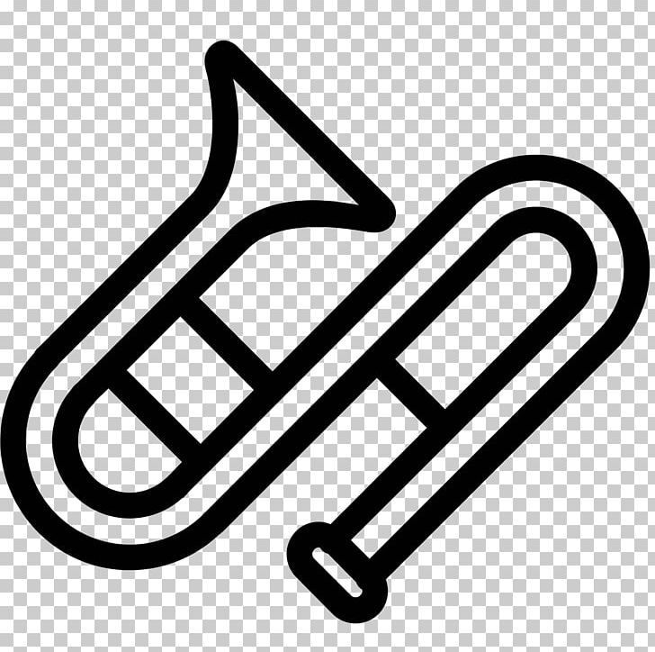 Trombone Computer Icons Musical Instruments PNG, Clipart, Angle, Area, Beethoven, Black And White, Bugle Free PNG Download