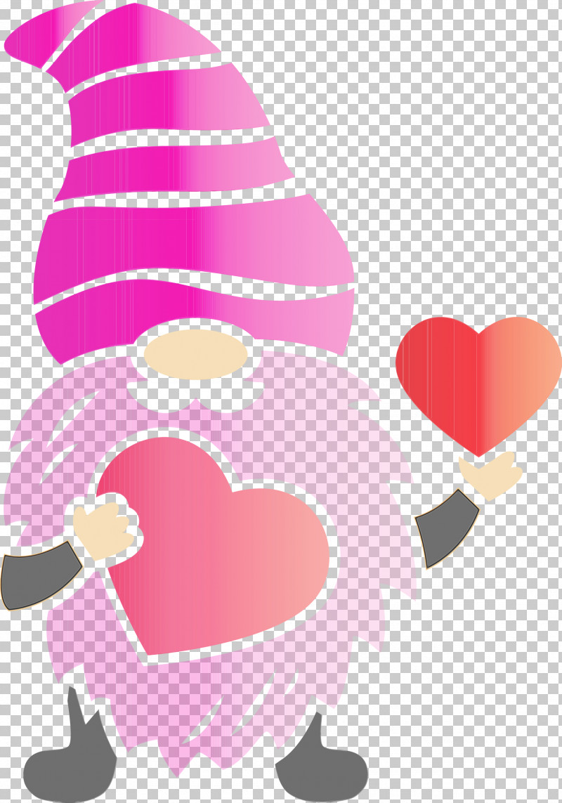 Pink Heart Love Heart PNG, Clipart, Gnome, Heart, Love, Loving, Paint Free PNG Download