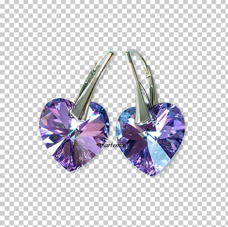 Amethyst Earring Butterfly Body Jewellery Crystal PNG, Clipart, Amethyst, Bicone, Body Jewellery, Body Jewelry, Butterflies And Moths Free PNG Download