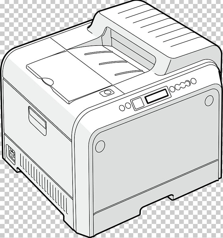 Line Printer Angle PNG, Clipart, 3d Printer, Black And White, Cartoon Printer, Computer Network, Happy Birthday Vector Images Free PNG Download