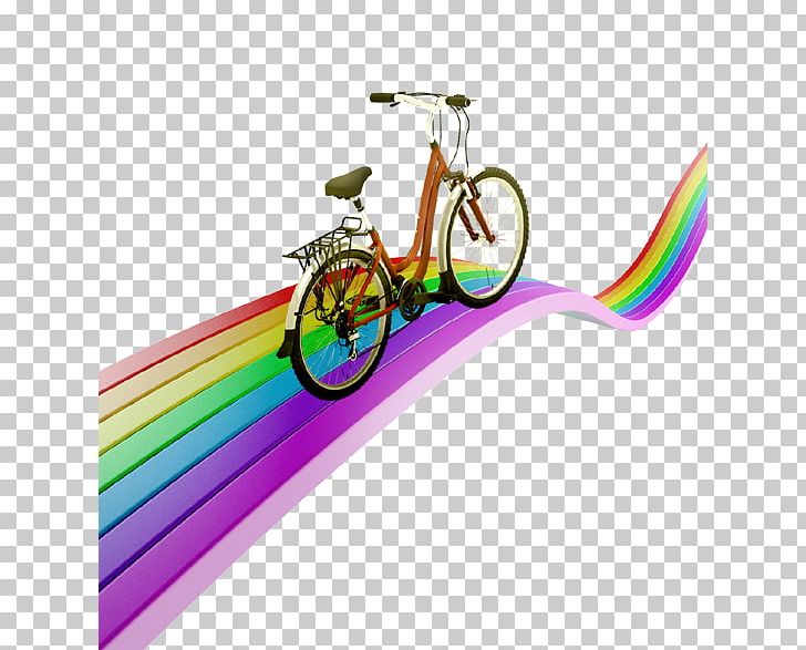 Bicycle Frame Cycling Rainbow PNG, Clipart, Bicycle, Bicycle Accessory, Bicycle Part, Bicycle Touring, Color Free PNG Download