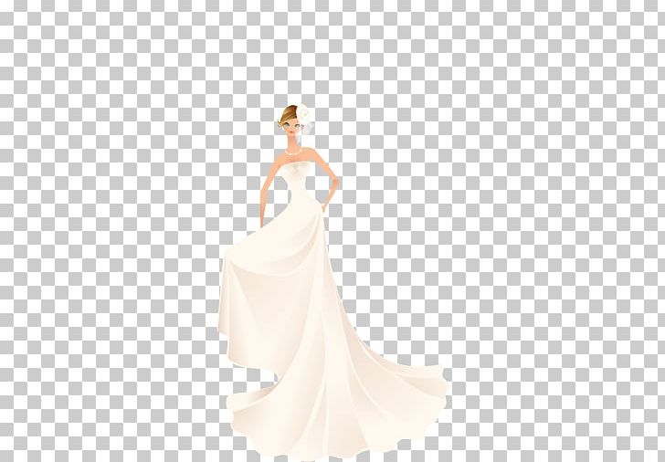 Wedding Dress Beauty Shoulder Satin Bride PNG, Clipart, Bride, Elements Vector, Fashion Design, Girl, Happy Birthday Vector Images Free PNG Download
