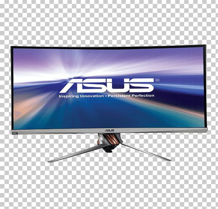 Computer Monitors Nvidia G-Sync 21:9 Aspect Ratio ASUS ROG Swift PG-8Q IPS Panel PNG, Clipart, 100hztechnik, Angle, Computer Monitor Accessory, Display Advertising, Ips Panel Free PNG Download