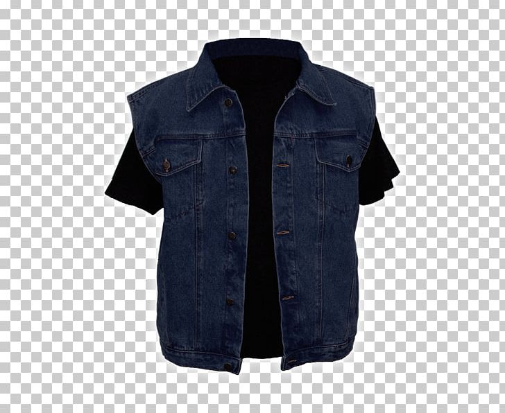 Denim T-shirt Jacket Waistcoat Gilets PNG, Clipart, Blue, Button, Clothing, Coat, Denim Free PNG Download