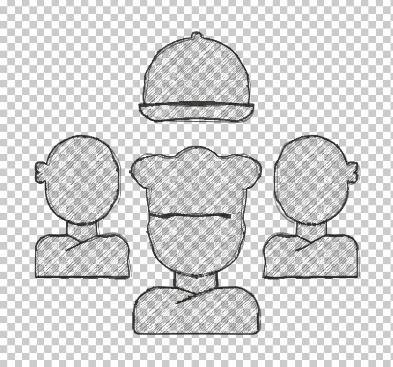 Team Icon Restaurant Icon Chef Icon PNG, Clipart, Chef Icon, Drawing, Headgear, Line Art, Restaurant Icon Free PNG Download