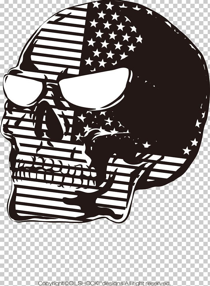 United States T-shirt Skull Head Zazzle PNG, Clipart, Black And White, Bone, Cafepress, Etsy, Euclidean Vector Free PNG Download