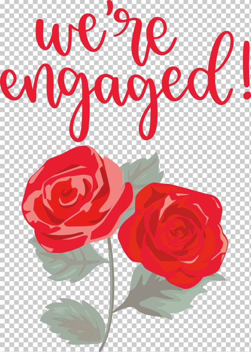 We Are Engaged Love PNG, Clipart, Cut Flowers, Floral Design, Flower, Garden, Garden Roses Free PNG Download