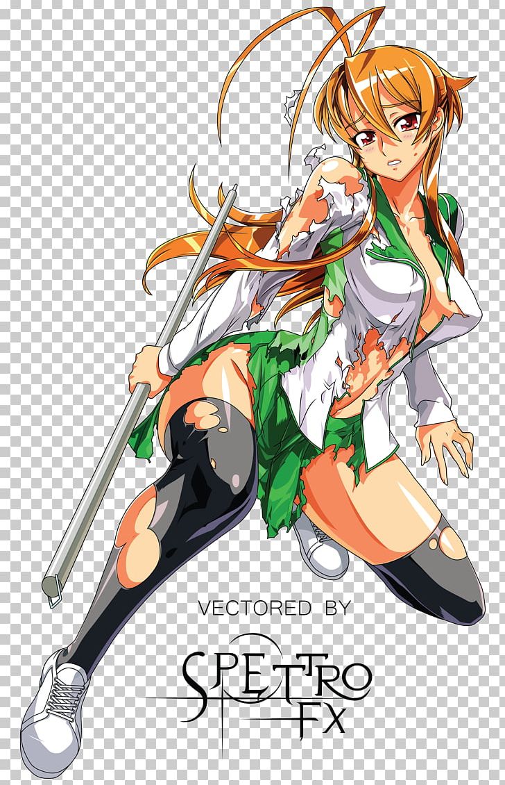Highschool Of The Dead Anime Manga High School PNG, Clipart, Anime, Art, Artwork, Cartoon, Character Free PNG Download