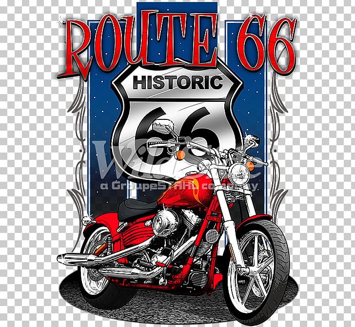 T-shirt Car U.S. Route 66 Motorcycle Chopper PNG, Clipart, Automobile Repair Shop, Automotive Design, Bicycle, Bobber, Car Free PNG Download
