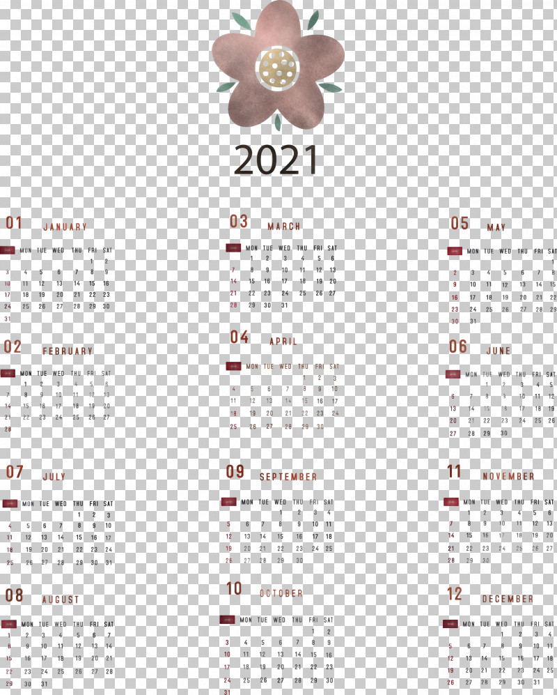 Printable 2021 Yearly Calendar 2021 Yearly Calendar PNG, Clipart, 2021 Yearly Calendar, Calendar System, Meter Free PNG Download