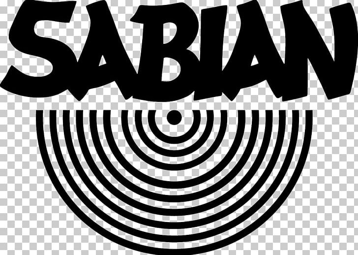 Logo Sabian Crash Cymbal Drums PNG, Clipart, 8 X, Avedis Zildjian Company, B 8, Black And White, Brand Free PNG Download