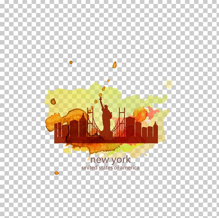 New York City Watercolor Painting Illustration PNG, Clipart, Art, Big Picture, Building, Cityscape, Computer Wallpaper Free PNG Download