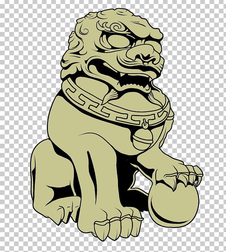 Chinese Guardian Lions Cartoon PNG, Clipart, Animals, Big Cats, Carnivoran, Cat Like Mammal, Culture Free PNG Download