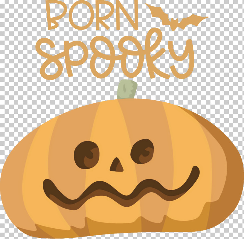 Spooky Pumpkin Halloween PNG, Clipart, Biology, Cartoon, Commodity, Fruit, Halloween Free PNG Download