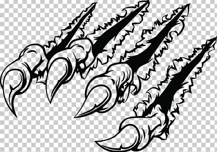 Paper Claw PNG, Clipart, Artwork, Beak, Black And White, Claw, Claw Scratch Free PNG Download