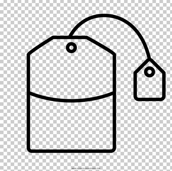 Tea Bag Drawing Coloring Book PNG, Clipart, Angle, Area, Bag, Black, Black And White Free PNG Download