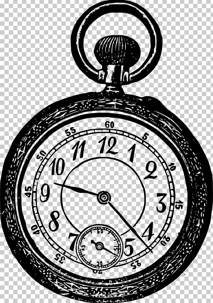 Victorian Era Pocket Watch PNG, Clipart, Black And White, Body Jewelry, Circle, Clock, Clock Face Free PNG Download